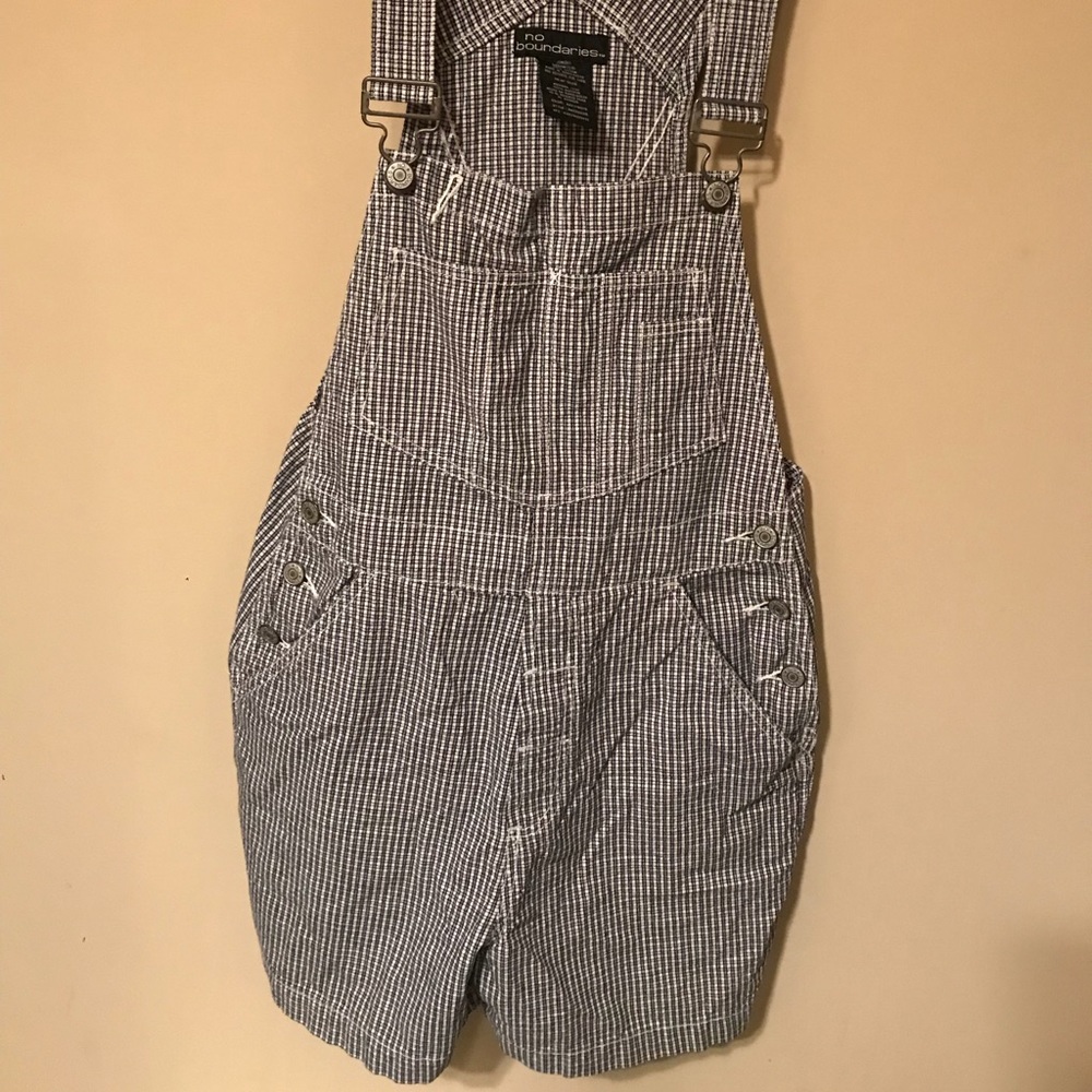 Vintage bib overalls shorts.